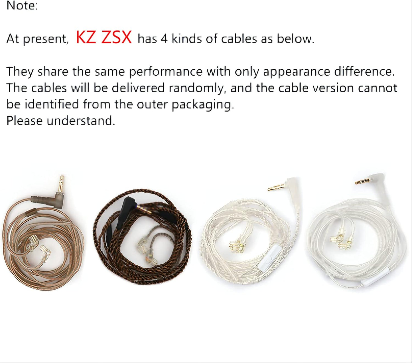 KZ ZSX 5BA+1DD 6 Driver Hybrid In-Ear Hifi Earphones | with Zinc Alloy Faceplate, Recessed 2 Pin Detachable Cable for Audiophile Musician, W/O, Mic, Black