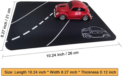 Mouse Pad for Car Mouse, Freeway Pattern Mousepad Mouse Pad for Car Shaped Mouse