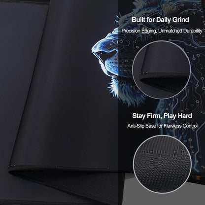 XXL Gaming Mouse Pad 35.4X15.7 Professional Large Mouse Pad & Computer Game Mouse Mat-90X40 Lioncmh