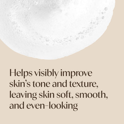 Aveeno Positively Radiant Clear Complexion Foaming Face Cleanser, 6 Fl. Oz | Facial Cleanser with Soy Extract & 0.5% Salicylic Acid, Acne Treatment Face Wash, Oil-Free, Hypoallergenic, No Added Sulfates