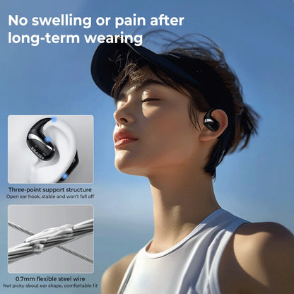 Original  X9 Wireless Headphones OWS Hifi Stereo Sports Open Bluetooth Earphones with Mic Call Noise Reduction Waterproof