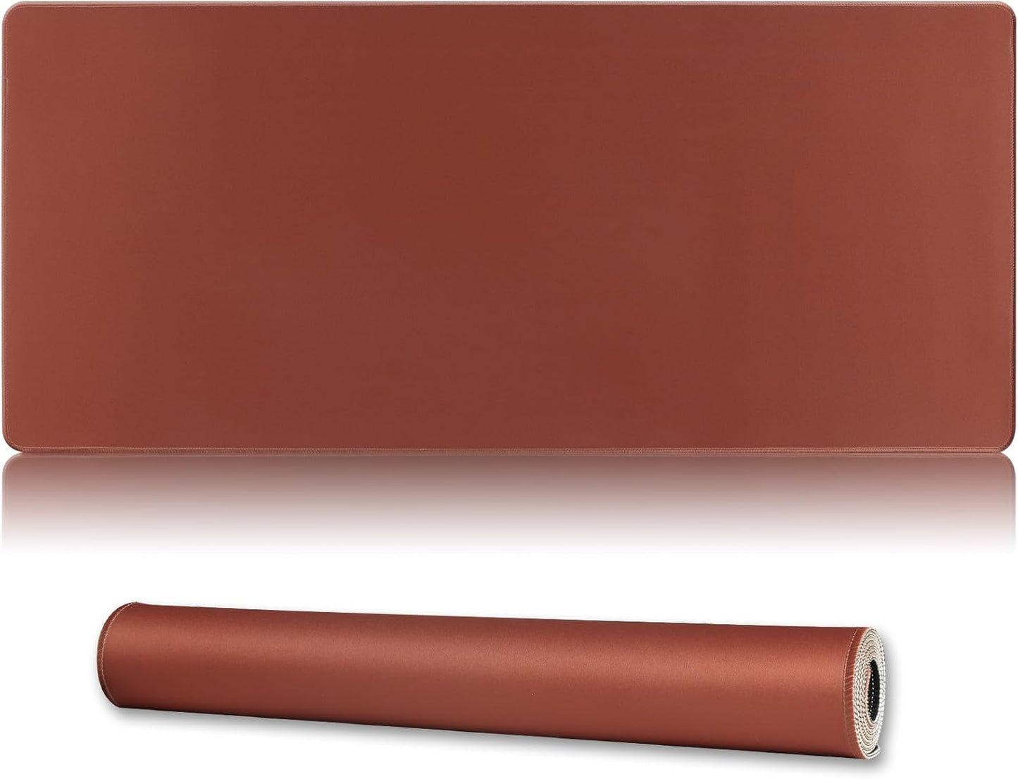 XXL Gaming Mouse Pad 35.4X15.7 Professional Large Mouse Pad & Computer Game Mouse Mat-90X40 Brown
