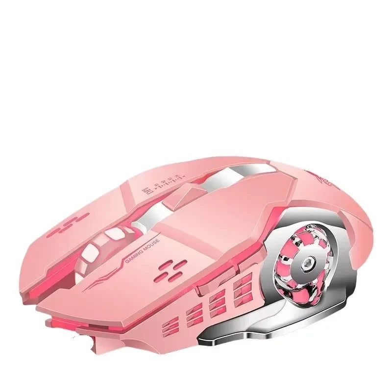 Bluetooth 5.2 Mouse RGB Gaming Mouse 2.4G Wireless Mouse Rechargeable Silent Mouse 3600 DPI Mouse Mice for Macbook Laptop Tablet