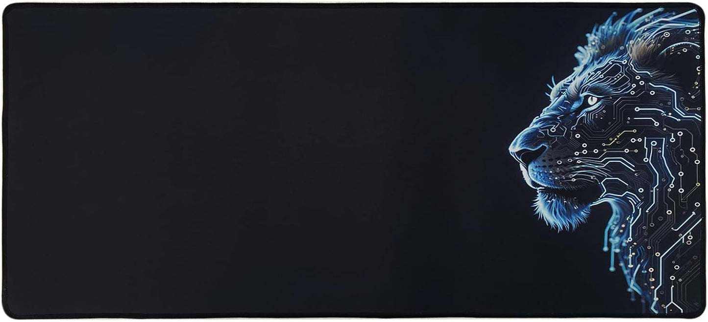 XXL Gaming Mouse Pad 35.4X15.7 Professional Large Mouse Pad & Computer Game Mouse Mat-90X40 Lioncmh