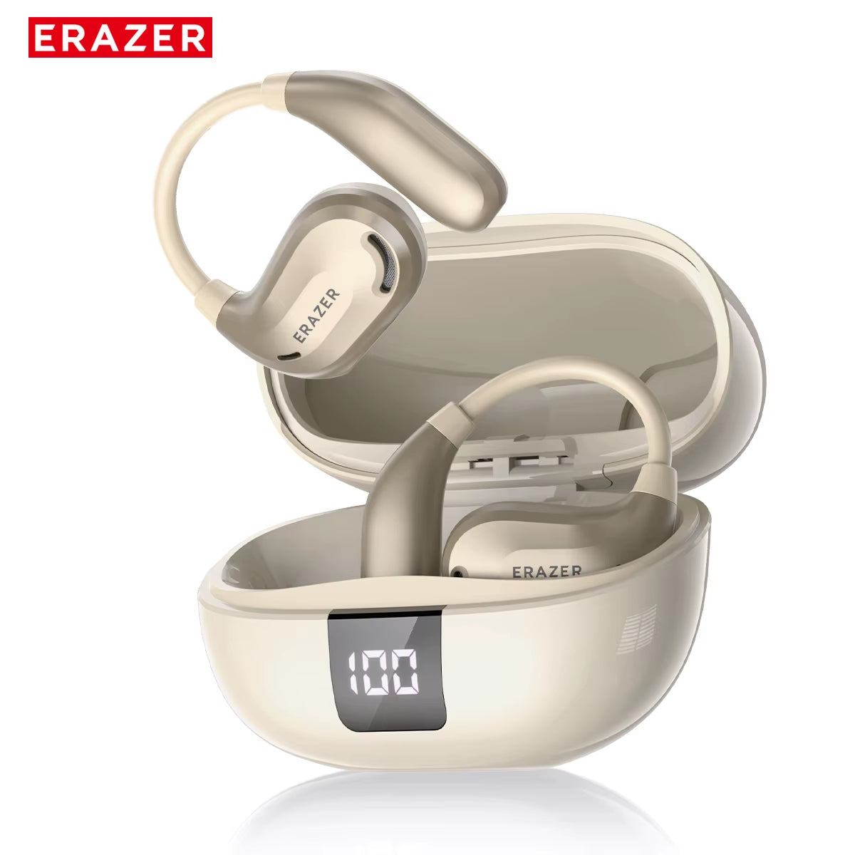 XT66PRO Bluetooth Earphones ASMR Headsets DIY APP AI Translator Earbuds Wireless Headphones 13 Hours Long Life Display