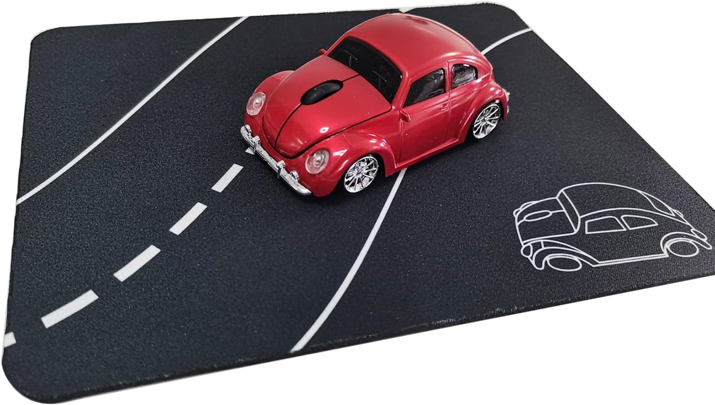 Mouse Pad for Car Mouse, Freeway Pattern Mousepad Mouse Pad for Car Shaped Mouse