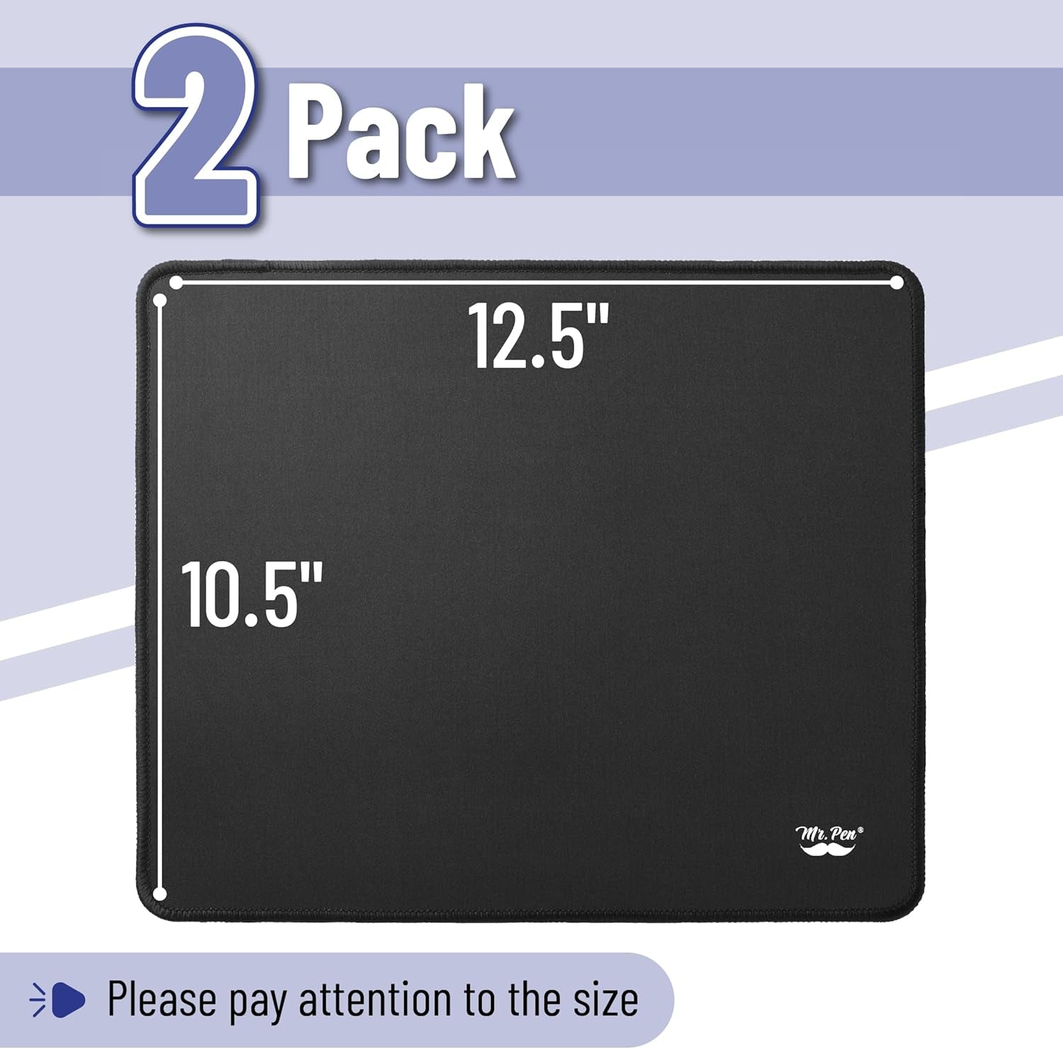- Mouse Pad, 12.5"X10.5", 2 Pack, Mouse Pads for Wireless Mouse | Mouse Pad Gaming