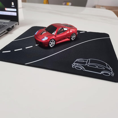 Mouse Pad for Car Mouse, Freeway Pattern Mousepad Mouse Pad for Car Shaped Mouse